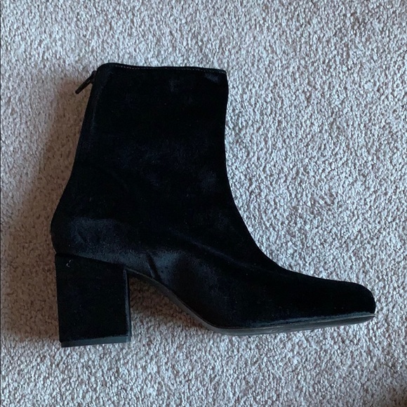Free People Cecile velvet leather boots - Picture 2 of 6
